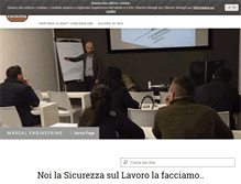 Tablet Screenshot of marcal-engineering.it